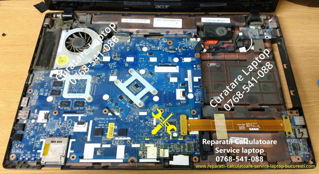 Curatare laptop Acer Aspire 7750 Series model: P7YE0 
